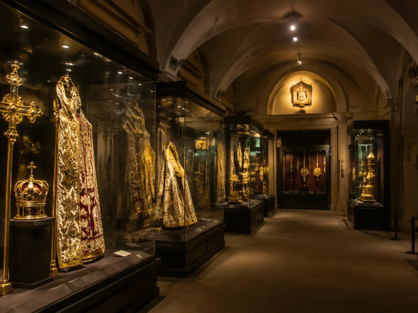 Ausstellungssäle der Kaiserlichen Schatzkammer in der Hofburg